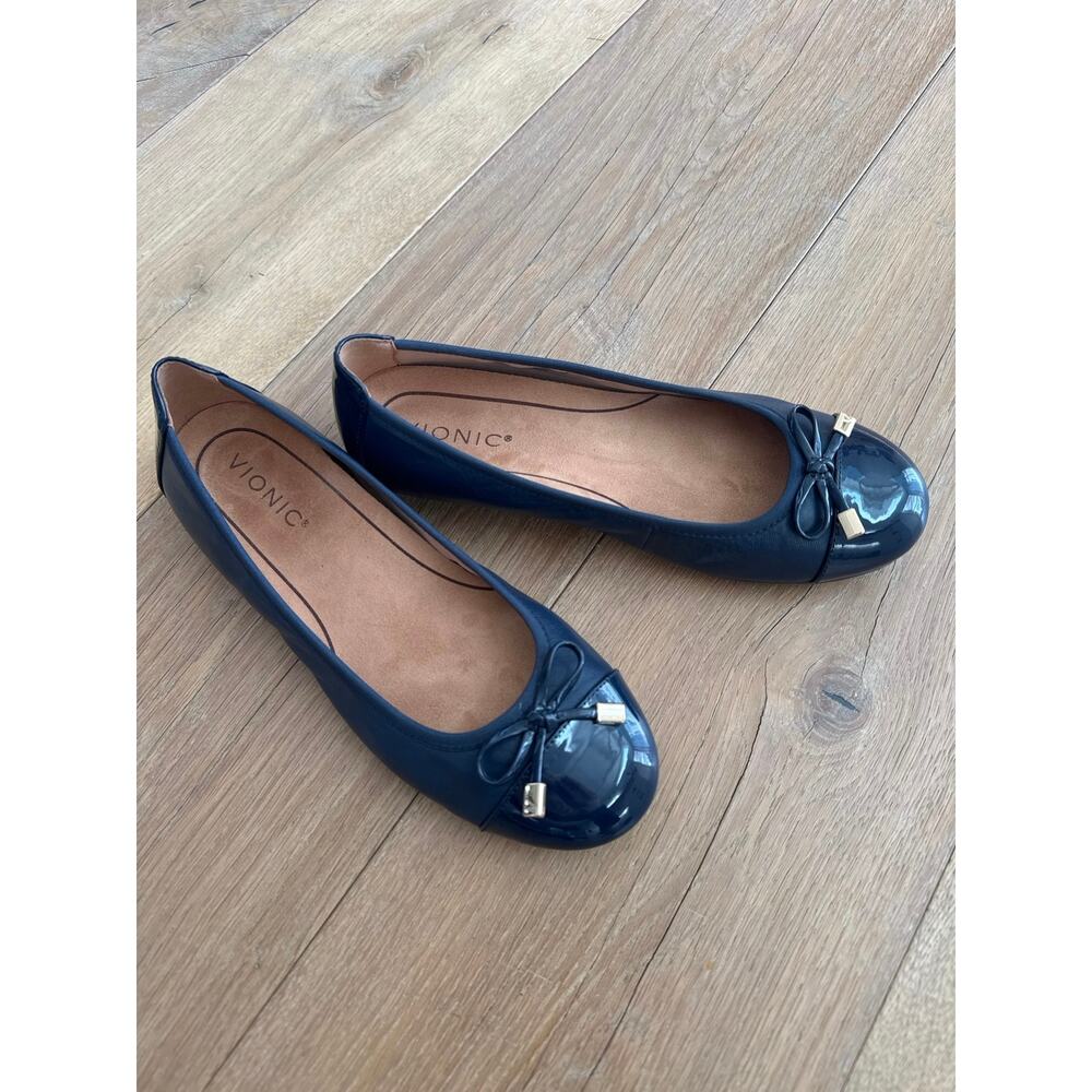 Vionic Minna Navy Ballet Flat - image 1
